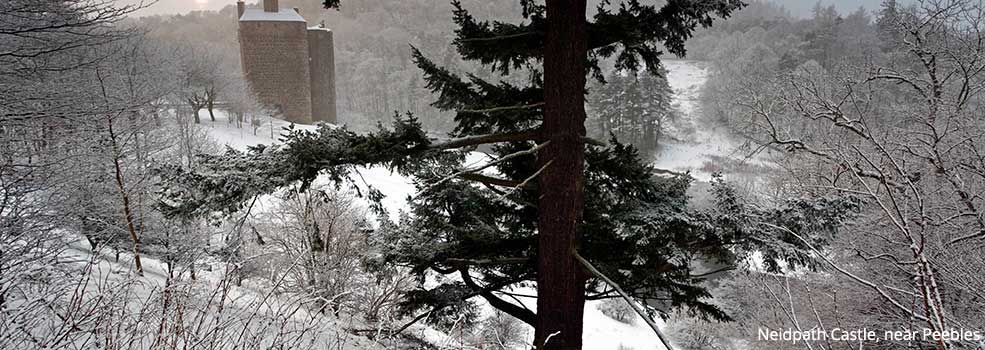 Neidpath Castle, near Peebles