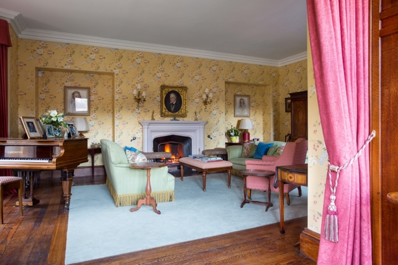 Sitting room in the Hope Scott Wing Sitting room in the Hope Scott Wing