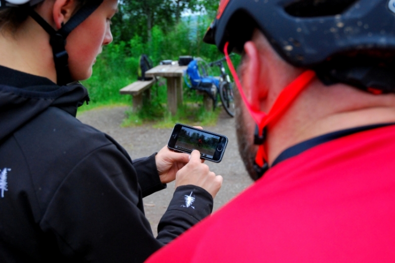 The use of slo-mo video helps pinpoint areas for improvement The use of slo-mo video helps pinpoint areas for improvement