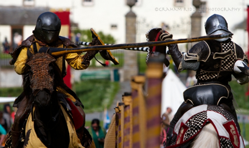 Action from Traquair Medieval Fayre  Action from Traquair Medieval Fayre