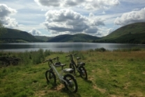 Exploring St Mary's Loch by electric bike Exploring St Mary's Loch by electric bike